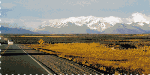Paisaje de la Patagonia Argentina